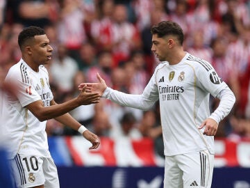 Fede Valverde, en un partido con el Real Madrid