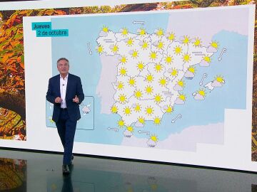 Roberto Brasero y la previsi&oacute;n del jueves 2 de octubre