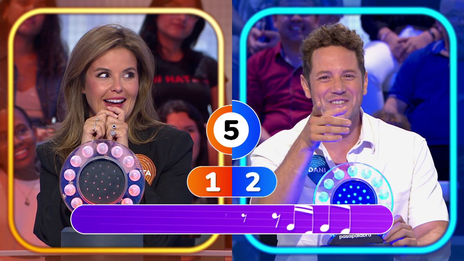 El hilarante intento de Dani Diges con el inglés en La Pista: “Es que no da ni una palabra”