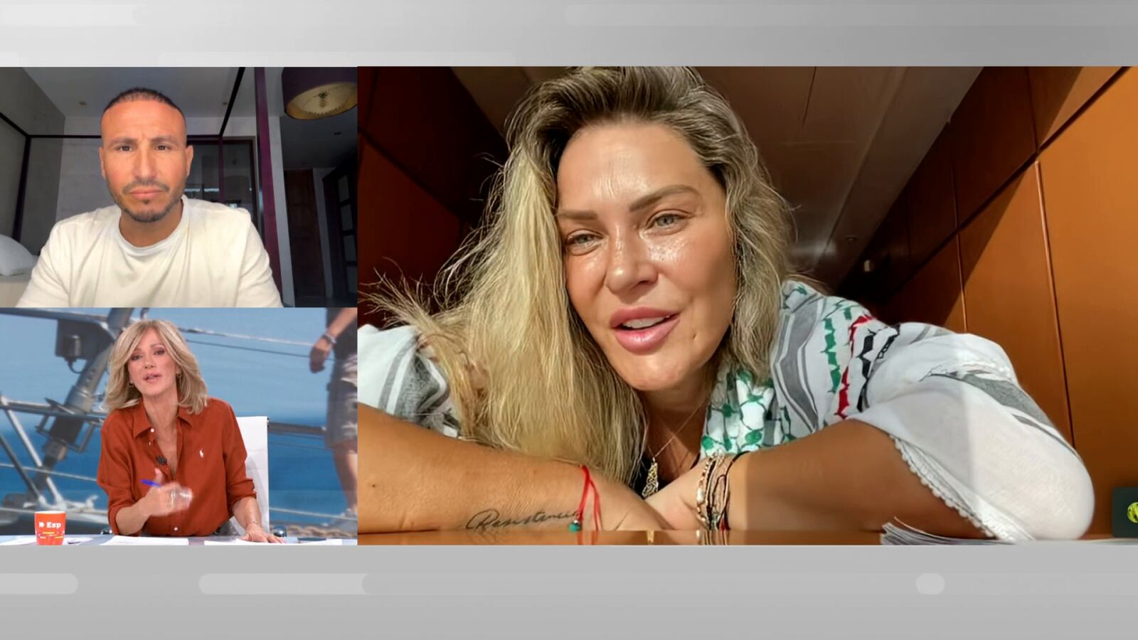 Habla el marido de la TikToker conocida como 'Barbie Gaza', detenida en la Flotilla: 