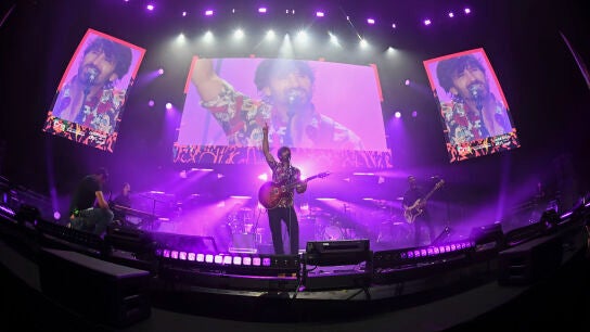 Actuaci&oacute;n del cantante David Otero 'El Pescao' en el I Concierto Solidario CRIS Contra el C&aacute;ncer