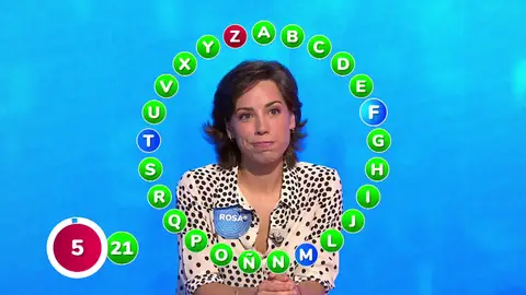 Un mal guiso estropea El Rosco a Rosa en el momento crucial: ¡otra vez a la Silla Azul! Un mal guiso estropea El Rosco a Rosa en el momento crucial: ¡otra vez a la Silla Azul!