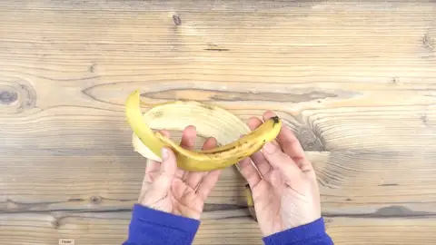 Cáscara de plátano Cáscara de plátano