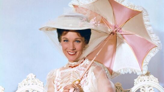 Julie Andrews en Mary Poppins en 1965