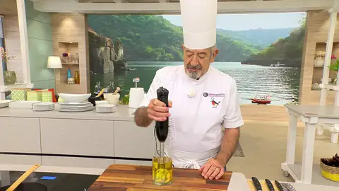 Tritura los ingredientes Tritura los ingredientes