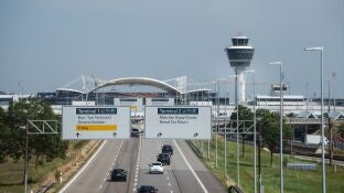 Aeropuerto de M&uacute;nich. 