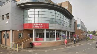 Captura de pantalla del Hospital de Yeovil, Inglaterra