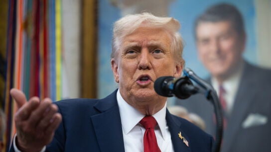 Donald Trump en imagen de archivo