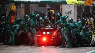 Fernando Alonso durante el GF de Singapur
