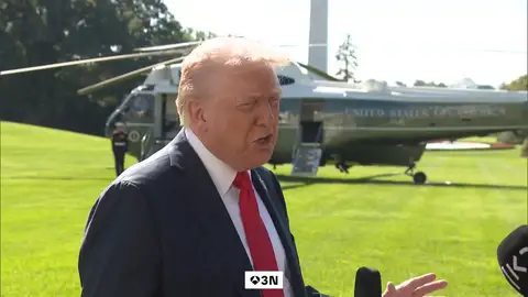 Trump amenaza a Hamás con la "aniquilación total" si no cede el control de Gaza Trump amenaza a Hamás con la "aniquilación total" si no cede el control de Gaza
