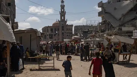 Imagen desde Khan Yunis, Gaza. Imagen desde Khan Yunis, Gaza.