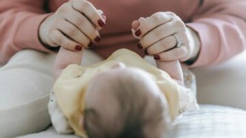 Imagen de archivo de un bebé