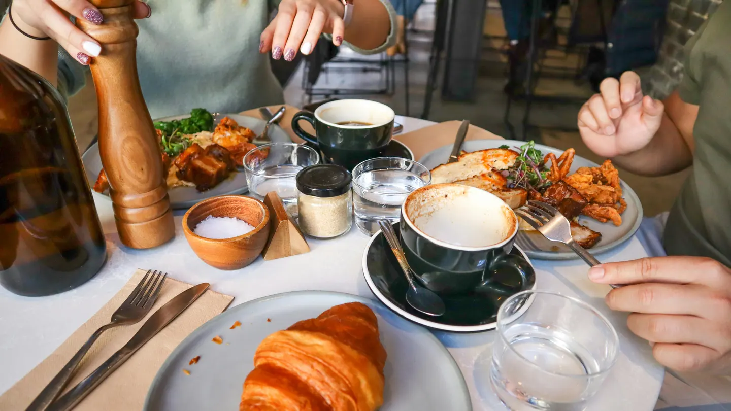 Imagen de archivo de un brunch. Imagen de archivo de un brunch.