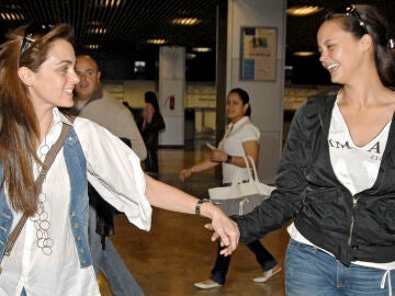 Carmen Morales y Shaila D&uacute;rcal, en 2008