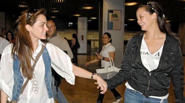 Carmen Morales y Shaila D&uacute;rcal, en 2008