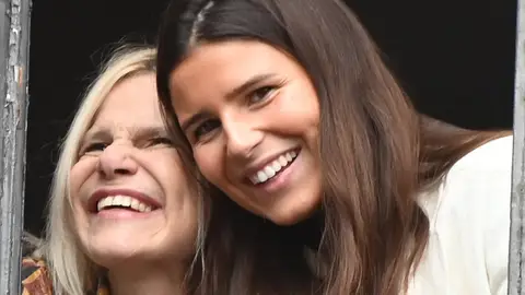 Eugenia Martínez de Irujo y su hija Cayetana Rivera Eugenia Martínez de Irujo y su hija Cayetana Rivera