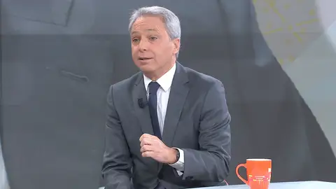 Vicente Vallés en Espejo Público. Vicente Vallés en Espejo Público.