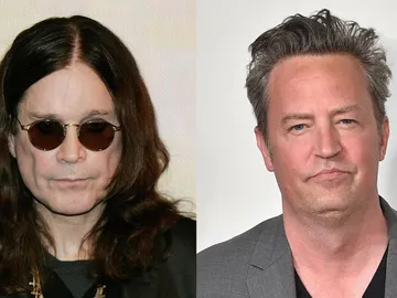 Ozzy Osbourne y Matthew Perry Ozzy Osbourne y Matthew Perry