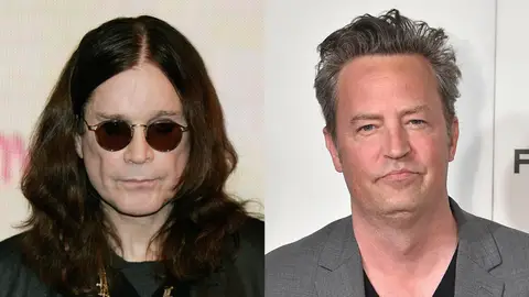 Ozzy Osbourne y Matthew Perry Ozzy Osbourne y Matthew Perry