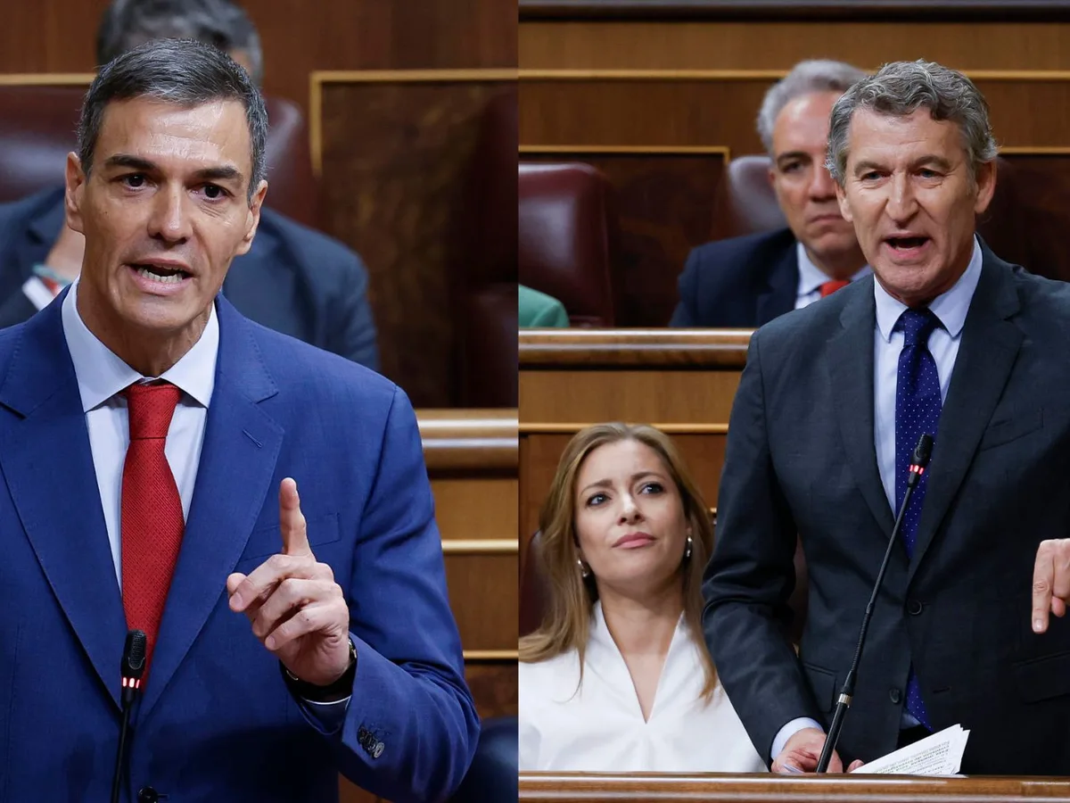 Cara a cara entre Sánchez y Feijóo