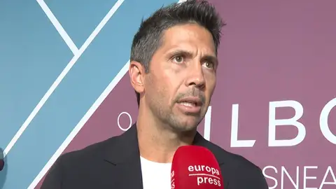 Fernando Verdasco haciendo declaraciones a la prensa Fernando Verdasco haciendo declaraciones a la prensa