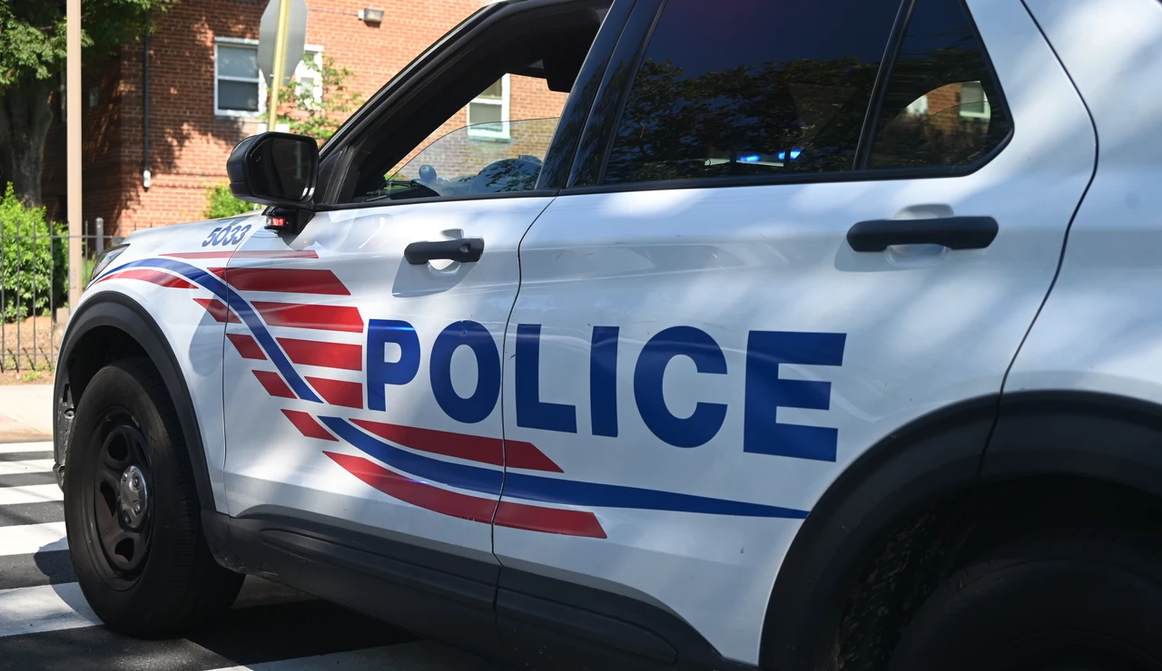 Imagen de archivo de un coche de policía en Estados Unidos