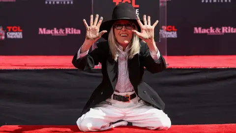 La actriz Diane Keaton en 2022 La actriz Diane Keaton en 2022