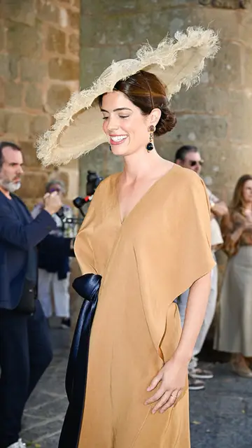 Sofía Palazuelo en la boda de su hermano Fernando Sofía Palazuelo en la boda de su hermano Fernando