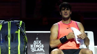 Carlos Alcaraz, en el Six Kings Slam del a&ntilde;o pasado