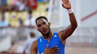 Orlando Ortega, en la Diamond League 2020 Orlando Ortega, en la Diamond League 2020