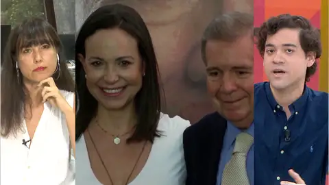 La politóloga Arantxa Tirado y el exiliado venezolano Andrés Villavicencio debaten sobre el Nobel de María Corina Machado La politóloga Arantxa Tirado y el exiliado venezolano Andrés Villavicencio debaten sobre el Nobel de María Corina Machado