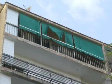 El edificio en el que se localizó al hombre muerto El edificio en el que se localizó al hombre muerto