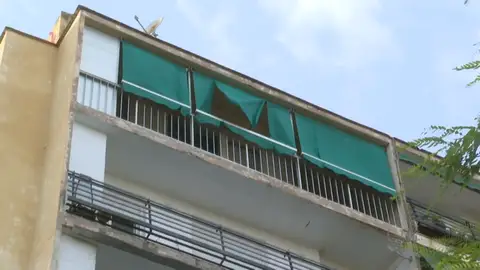 El edificio en el que se localizó al hombre muerto El edificio en el que se localizó al hombre muerto