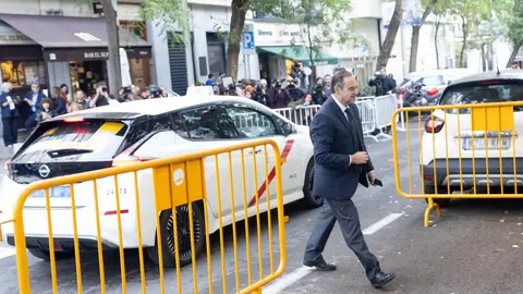 Ábalos a su llegada al Supremo Ábalos a su llegada al Supremo