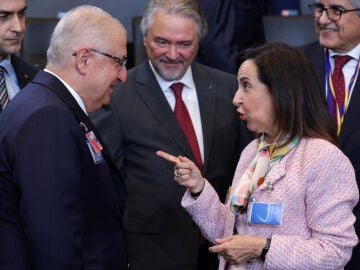Margarita Robles asiste a la reunión de ministros de Defensa de la OTAN