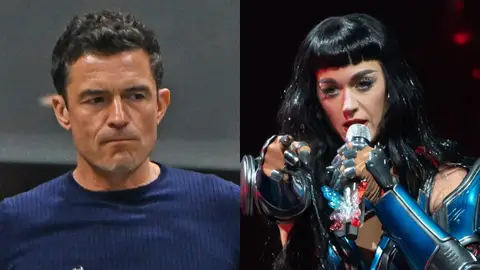 Orlando Bloom y Katy Perry Orlando Bloom y Katy Perry