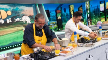 El homenaje gastronómico de David de Jorge a David Bustamante con su 'sobaomisú'