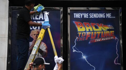 Póster de Regreso al futuro