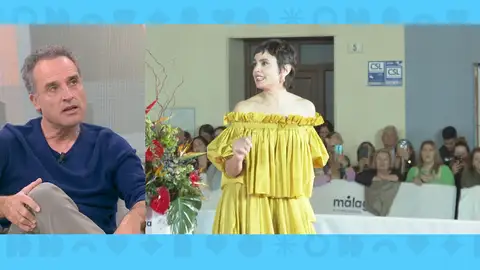 Daniel Guzmán en Espejo Público. Daniel Guzmán en Espejo Público.