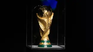 El trofeo de la Copa del Mundo de la FIFA El trofeo de la Copa del Mundo de la FIFA