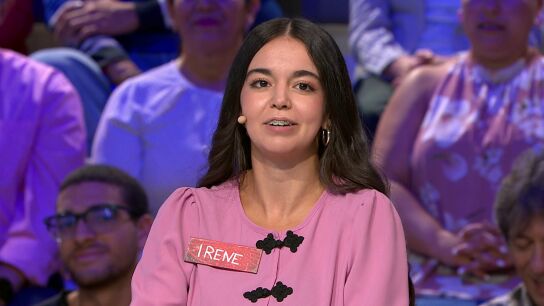 Irene le dedica el panel de la letra oculta a su madre, &ldquo;&iquest;Vosotros cog&eacute;is a n&uacute;meros desconocidos?&rdquo;