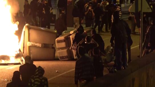 Protestas en Barcelona