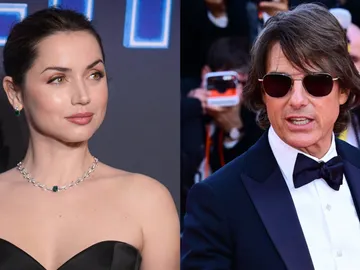 Ana de Armas y Tom Cruise Ana de Armas y Tom Cruise