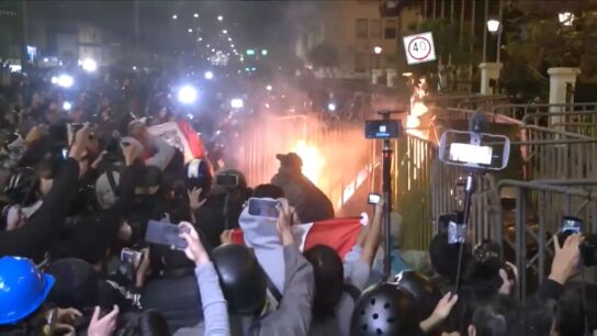 Manifestaciones en Per&uacute;