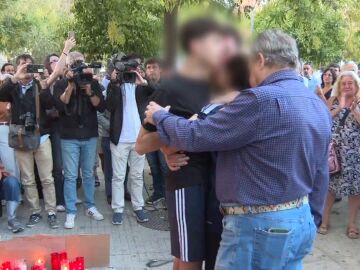La familia de la joven
