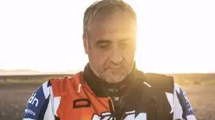 El piloto Jorge Brandao El piloto Jorge Brandao