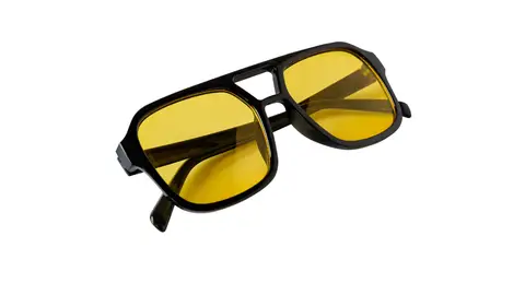 Gafas con cristales amarillos Gafas con cristales amarillos