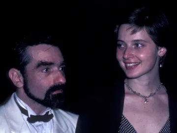 Martin Scorsese e Isabella Rossellini en 1981 Martin Scorsese e Isabella Rossellini en 1981