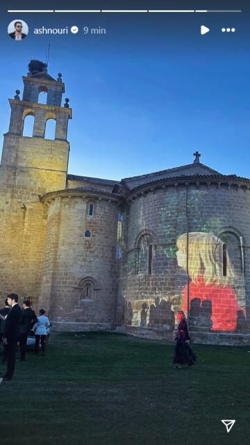 Imagen de la Abadía Retuerta, lugar de la boda de Stella Banderas