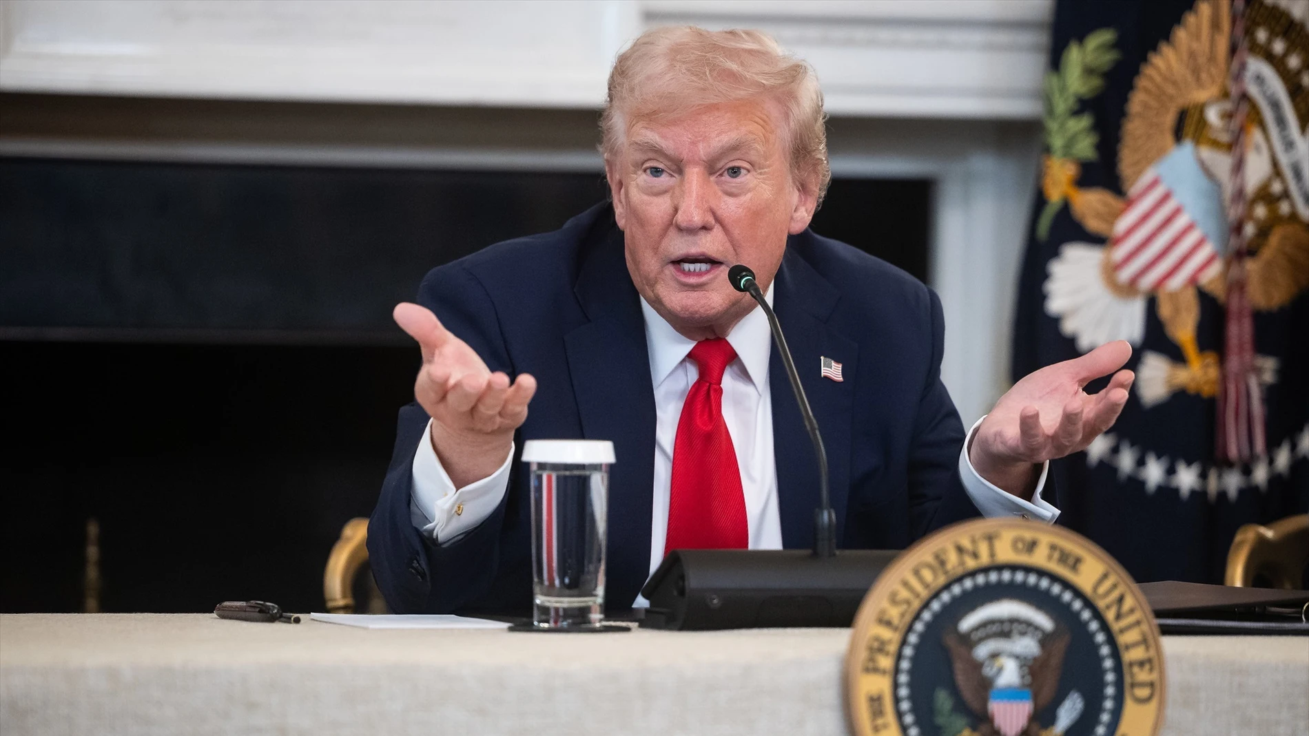 El presidente de los Estados Unidos, Donald Trump El presidente de los Estados Unidos, Donald Trump